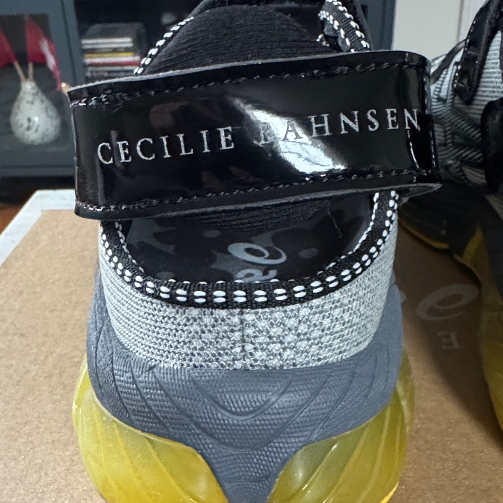 Cecilie Bahnsen x ASICS Gel-Quantum 360 VIII sneakers Yellow/Silver/Black - Picture 8 of 14